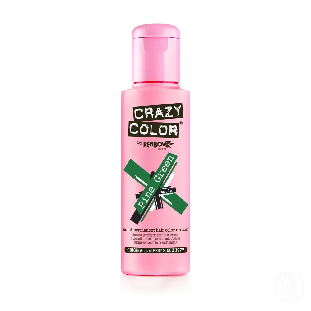 Crazy Color Krema za bojenje kose 100ml, Pine Green
