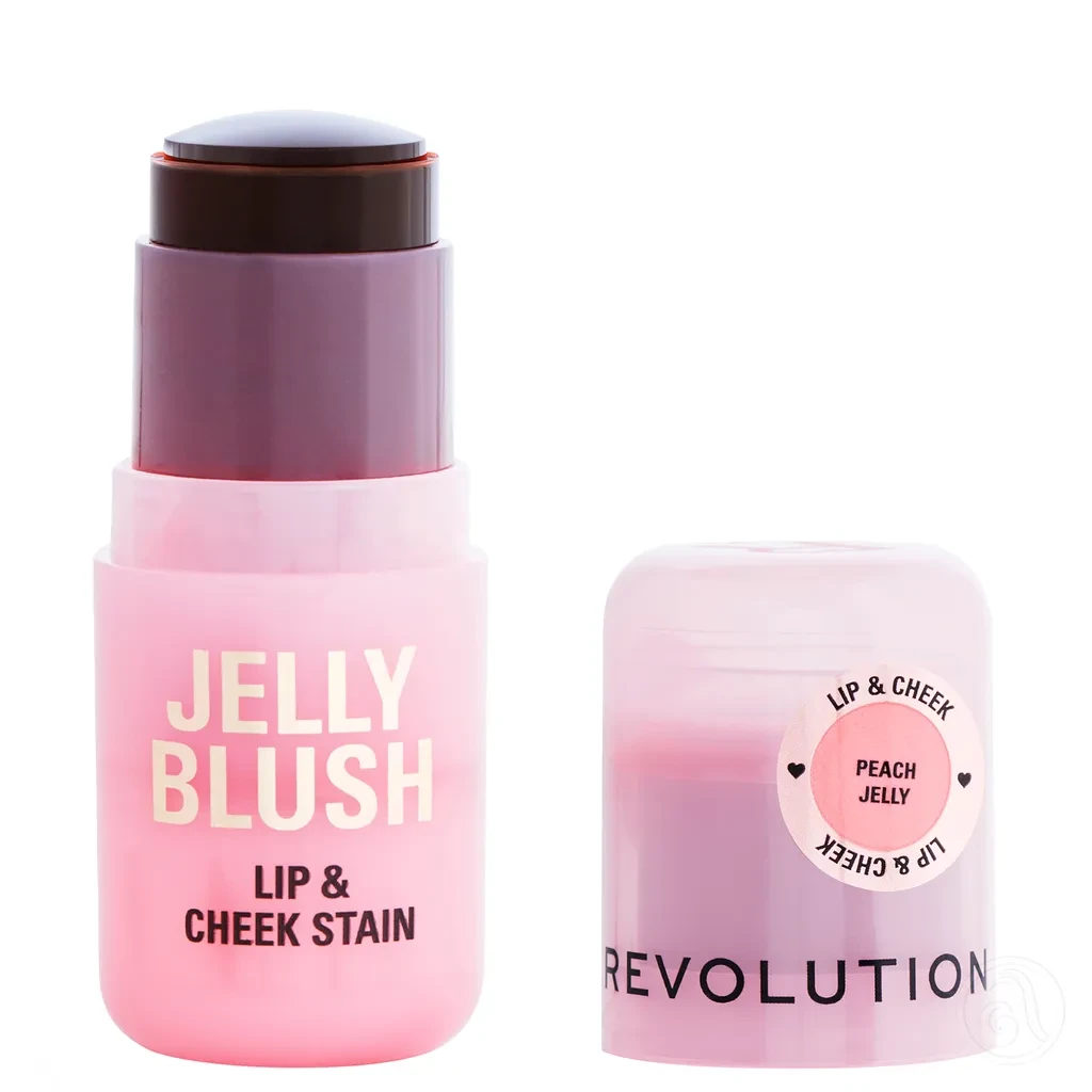 Revolution Set rumenilo i ruž Jelly, 5,5 g, Peach