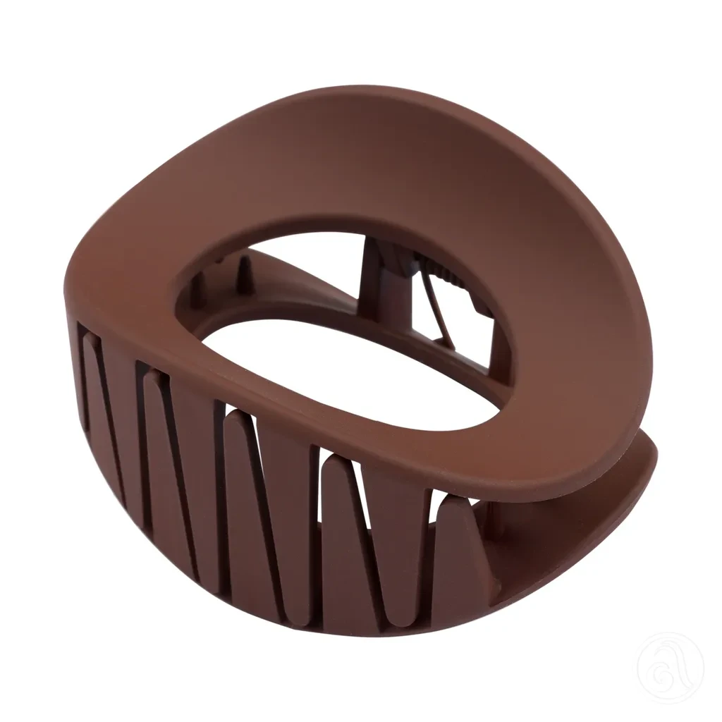 Infinity Ovalna šnala za kosu, Smeđa