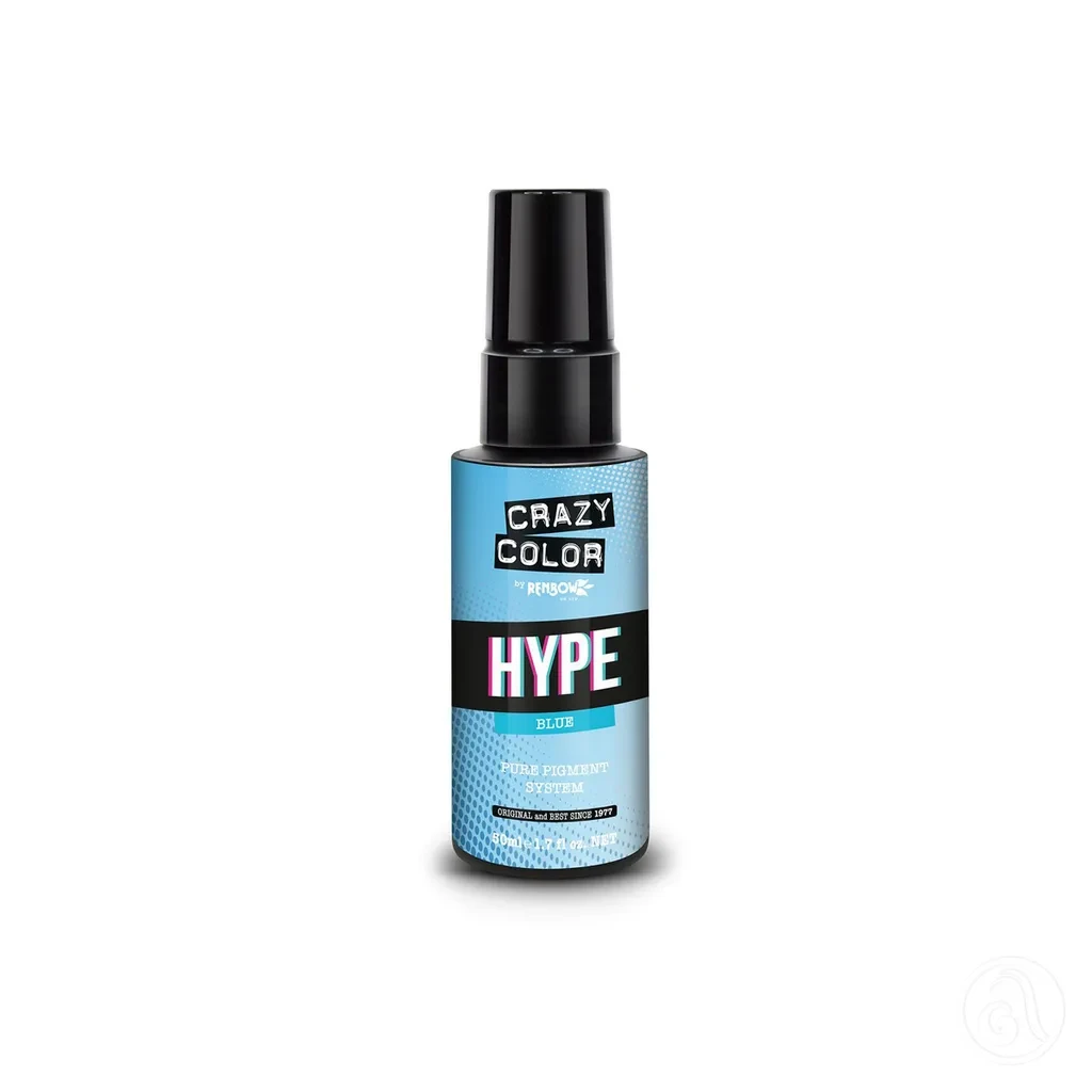 Crazy Color Pigment za kosu Hype, 50ml, Plavi