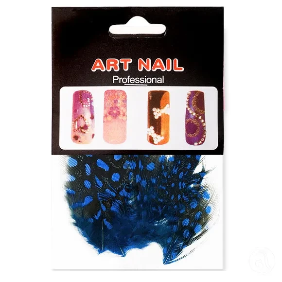 Art nail Ukrasno perje, ASN-SP41 Plavo
