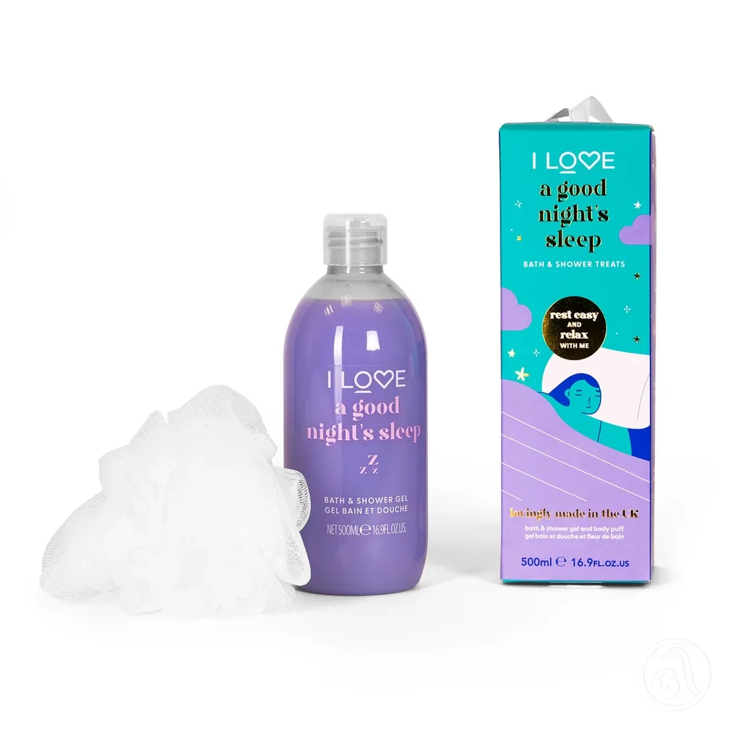 I Love Set za tuširanje A Good Nights Sleep