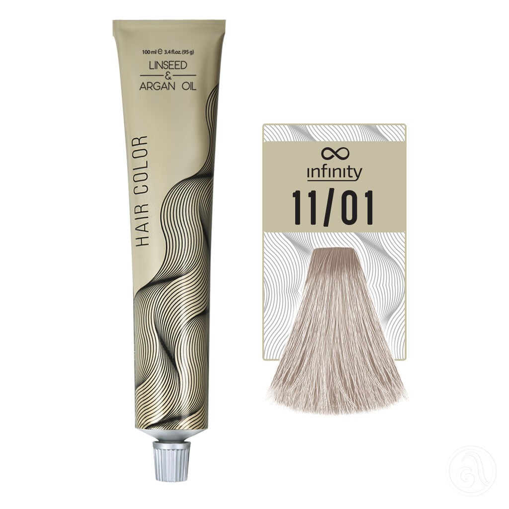 Infinity Farba za kosu, 100ml, 11/01 Pepeljasta svetloplava