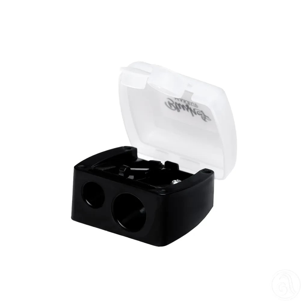 Blush Dupli zarezač za olovke, Crni