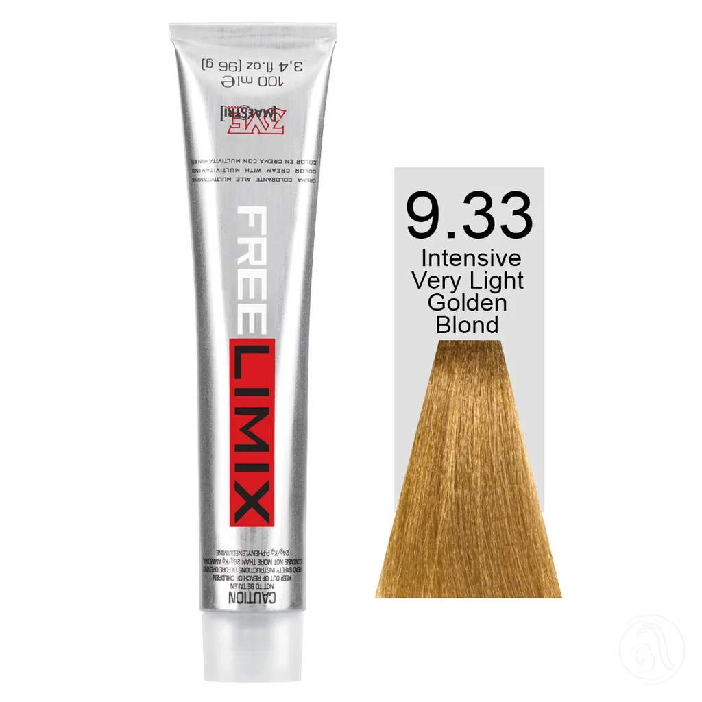 Free limix Farba za kosu, 100ml, 9.33 Intenzivna veoma svetlozlatnoplava