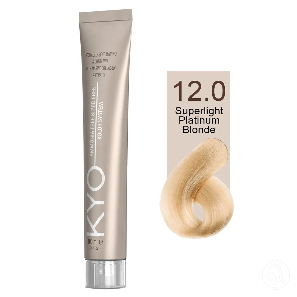 KYO Farba za kosu, 100ml, 12.0 Veoma svetloplatinasta plava