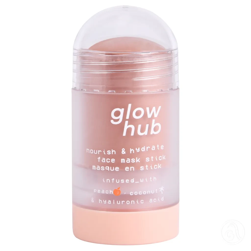 Glow Hub Maska za lice u stiku Peach Nourish&Hydrate, 35g