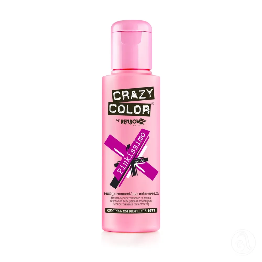 Crazy Color Krema za bojenje kose 100ml, Pinkissimo
