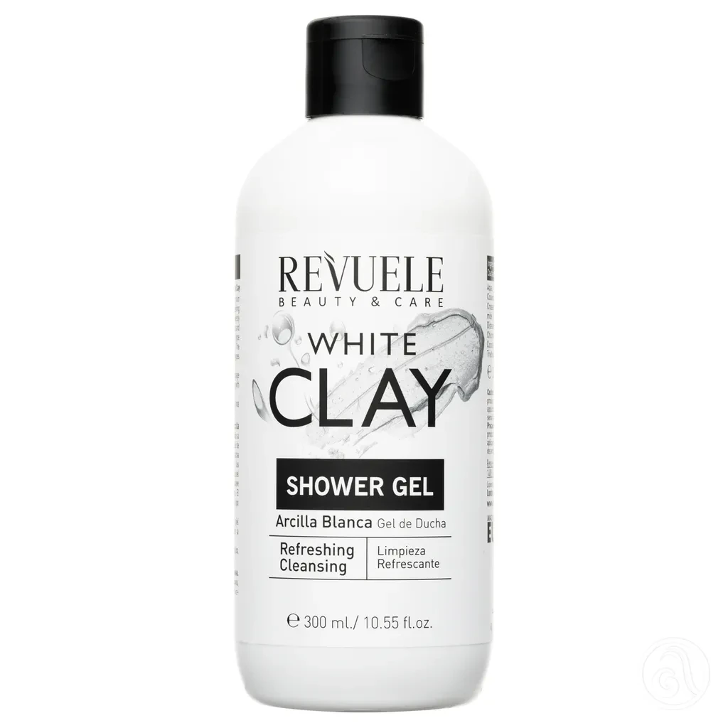 Revuele Osvežavajući gel za tuširanje White clay, 300 ml