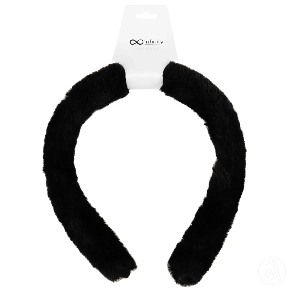 Infinity Rajf za kosu, Plišani, Crni