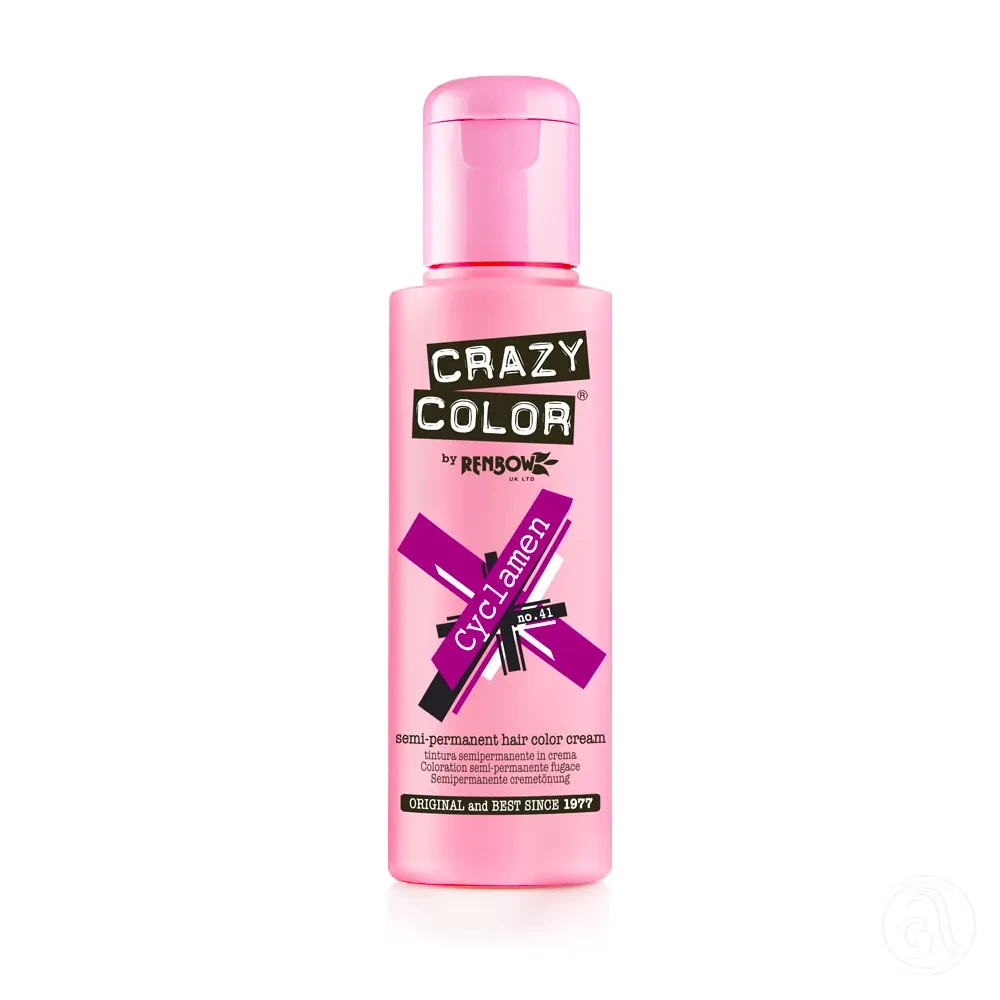 Crazy Color Krema za bojenje kose 100ml, Cyclamen