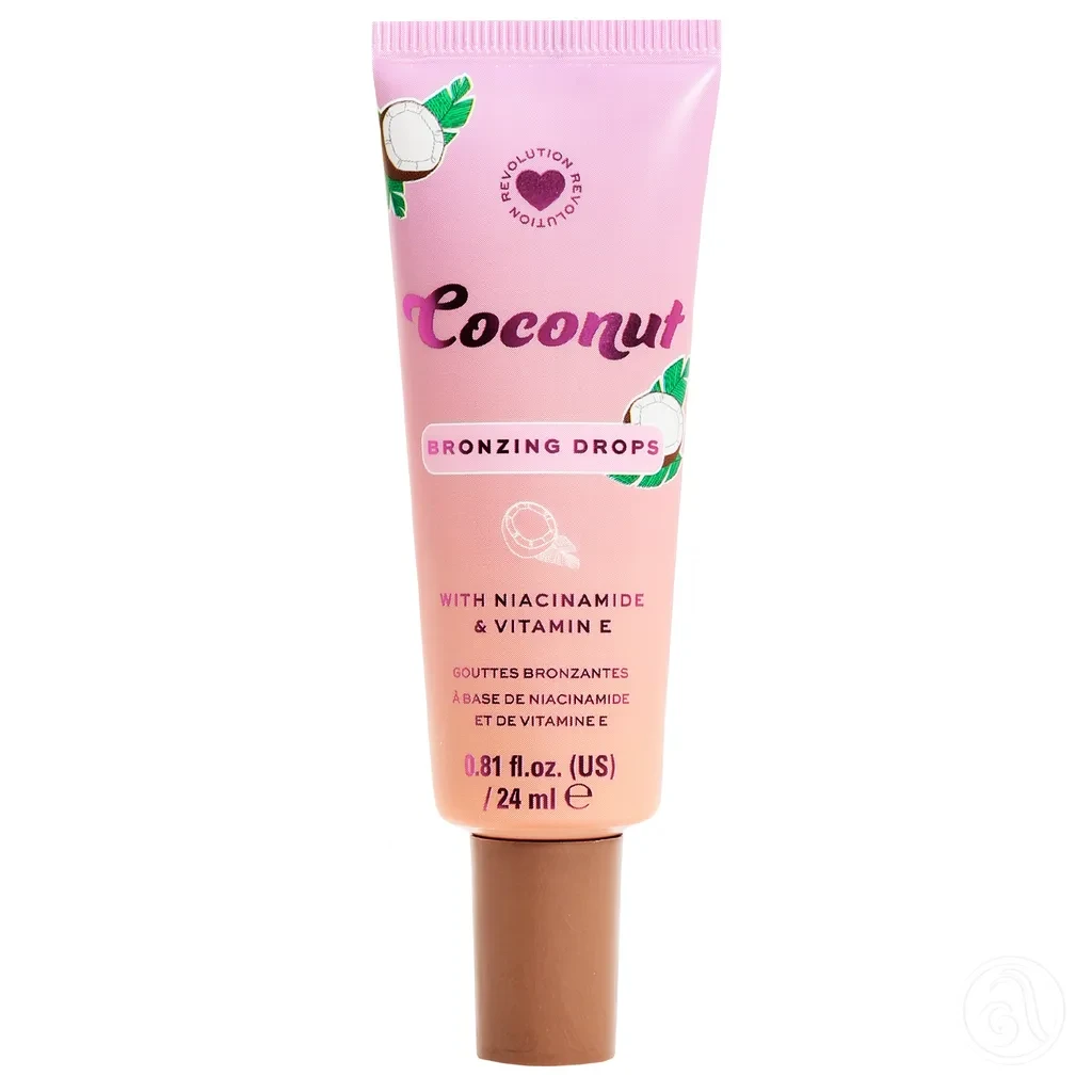 Revolution Tečni bronzer Bronzing Drops Coconut, 24 ml