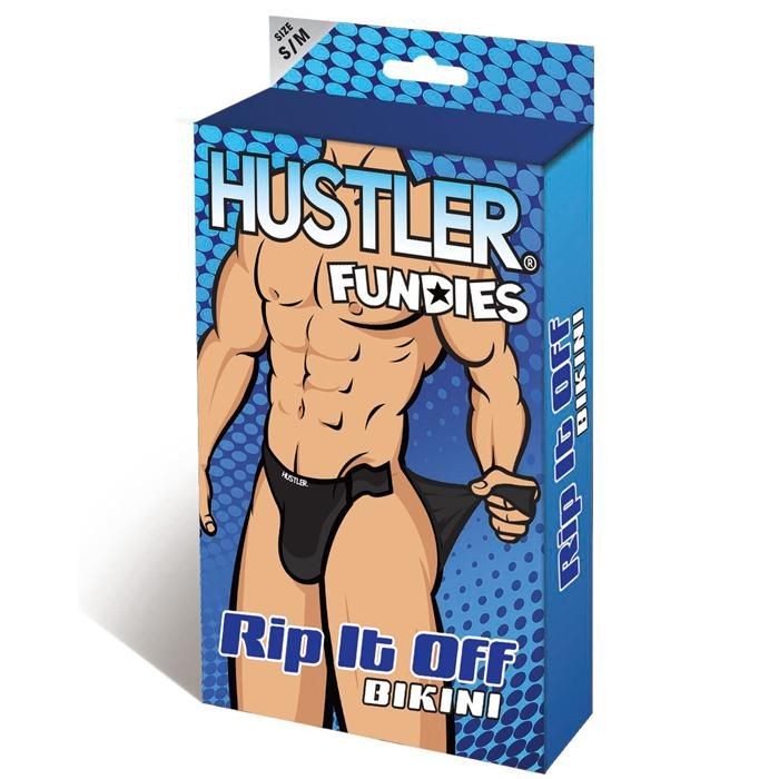 Hustler Rip Off muške gaće, Crne