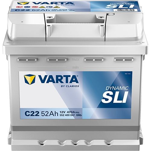 Varta Akumulator Dynamic SLI, 12 V, 52 Ah