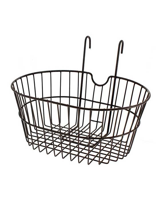 Korpa za biciklo, Crna