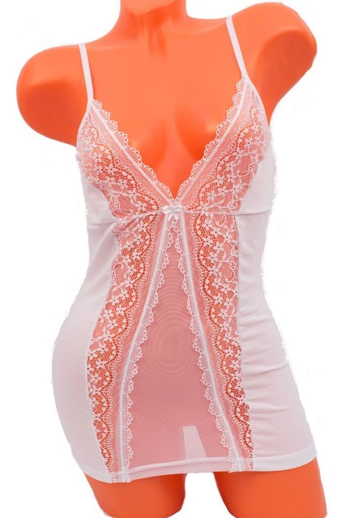 Ženska spavaćica, Bijela