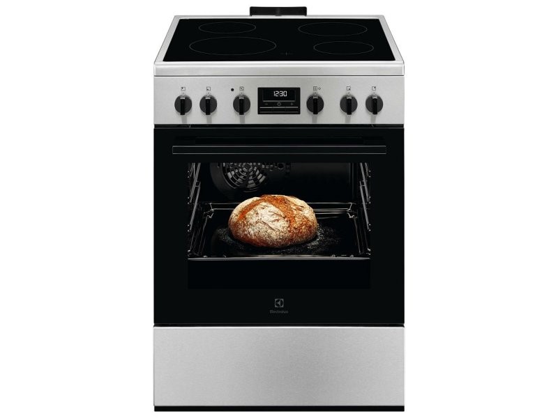 ELECTROLUX Električni štednjak LKR66021MX, Siva