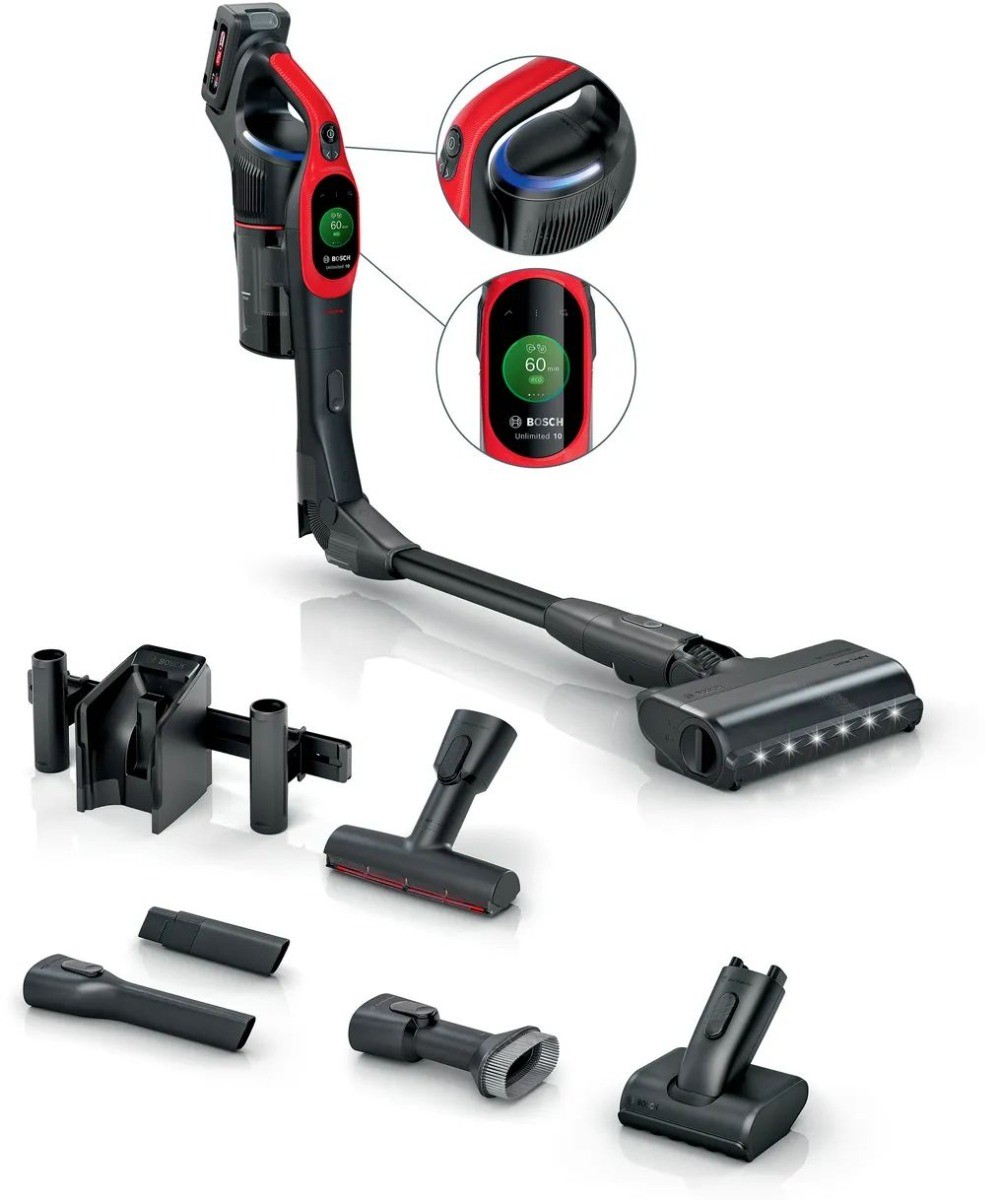 Bosch Štapni usisivač Unlimited 10 ProAnimal BCS1041PET, siva