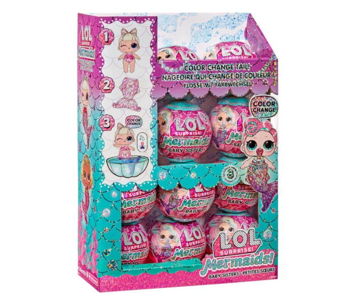 LOL Igračka Lol surprise mermaids baby sis pdq
