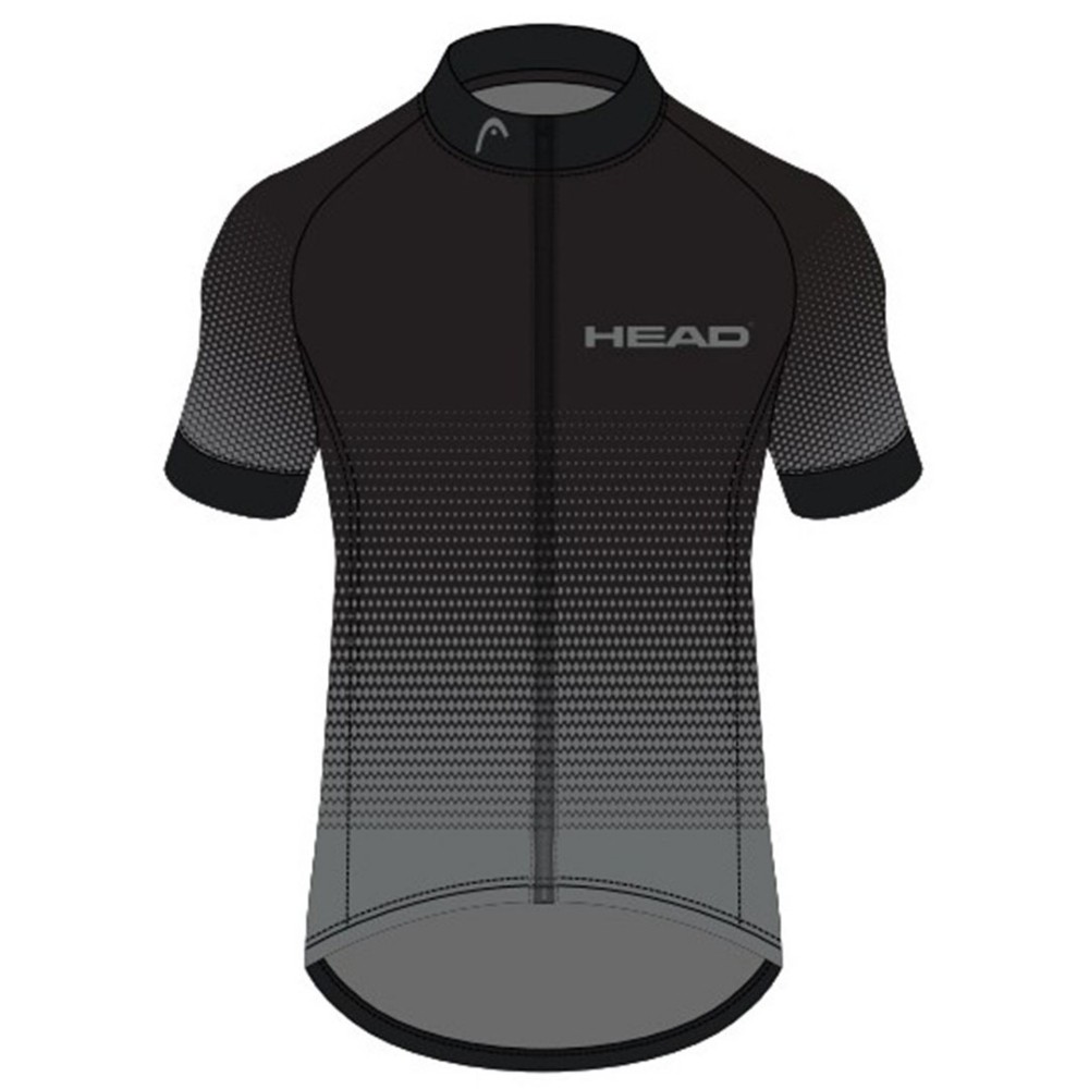 Head Muška biciklistička majica Men Jersey Classic HA106, Sivo-crna