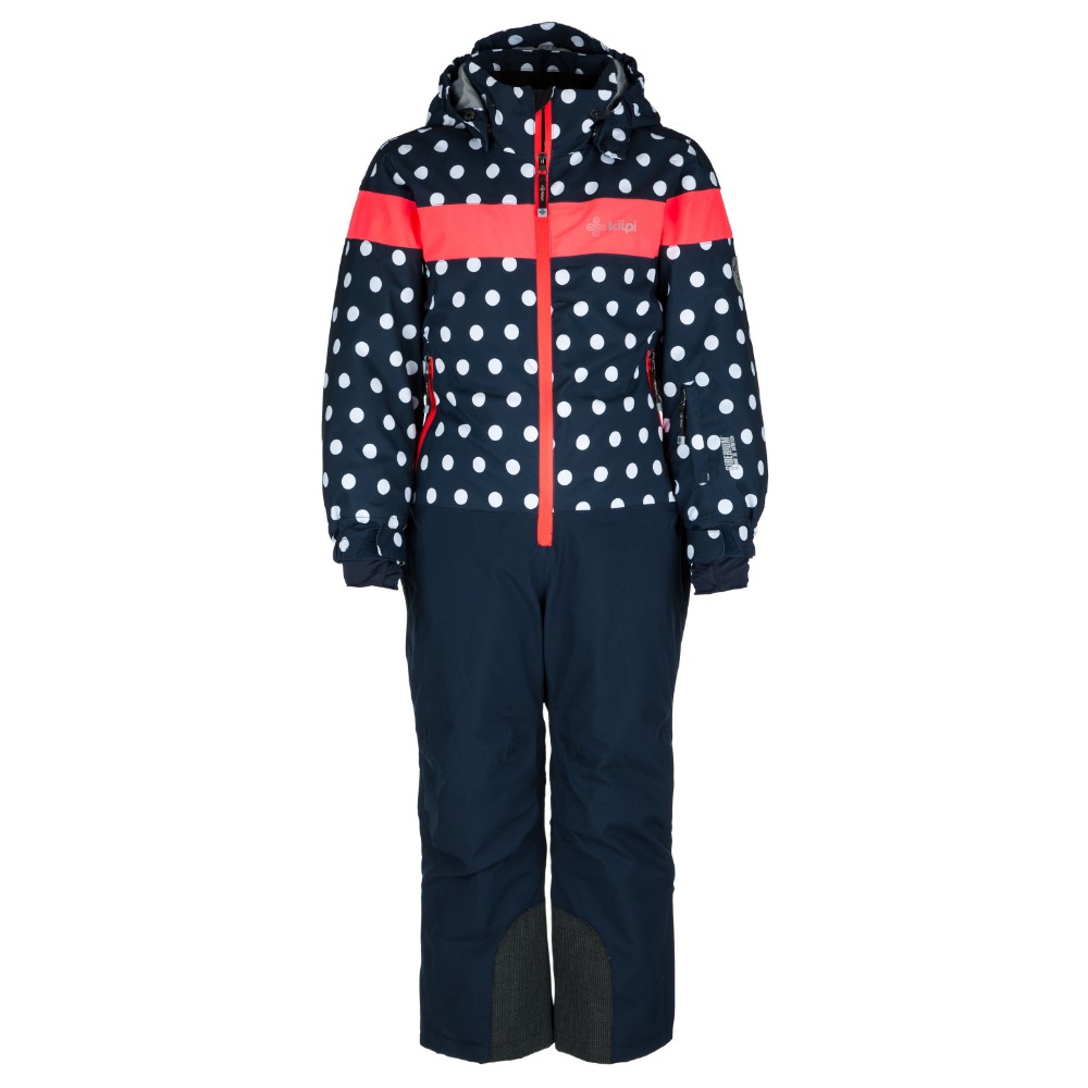 Kilpi Dječije skijaško odijelo Astronaut-JG, Tamnoplavo-Narandžasto