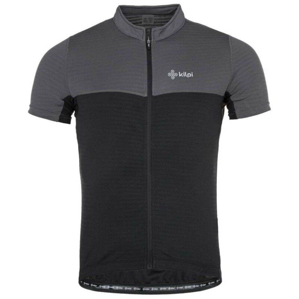 Kilpi Muška biciklistička majica Lauben-M, Crno-Tamnosiva