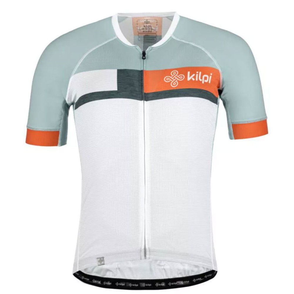 Kilpi Muški biciklistički dres Treviso-M, Bijelo-Sivi