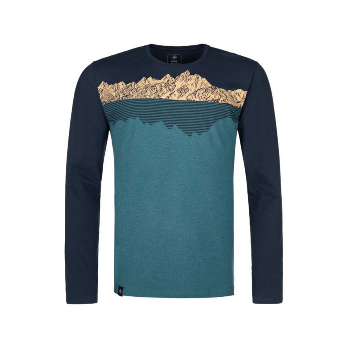 Kilpi Muška majica dugih rukava Drumon-M, Tamnoplava