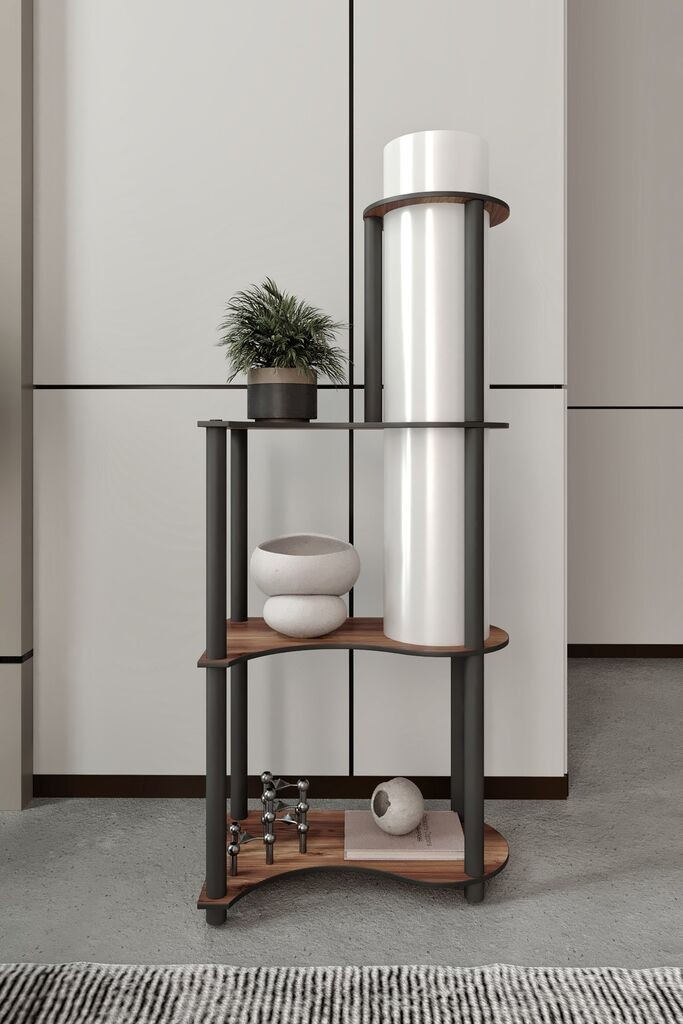 Opviq Podna lampa KS-11122, 17x120 cm, IP20, Crno-braon