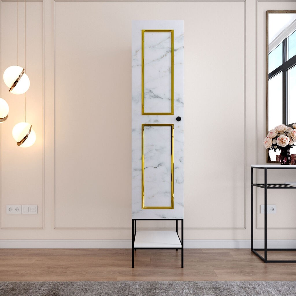 Hanah Home Ormar Martin 1, 42x200x50 cm, Bijela