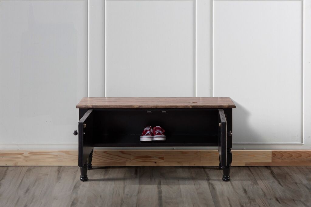 Hanah Home TV ormarić Ada Mini, 100x45x30 cm, crna