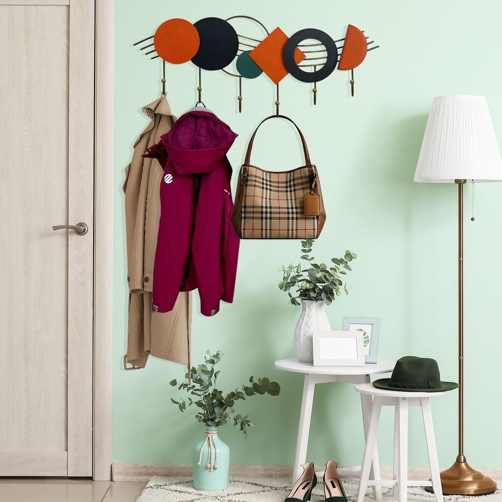 Zidna vješalica Wallity Mualla, šarena