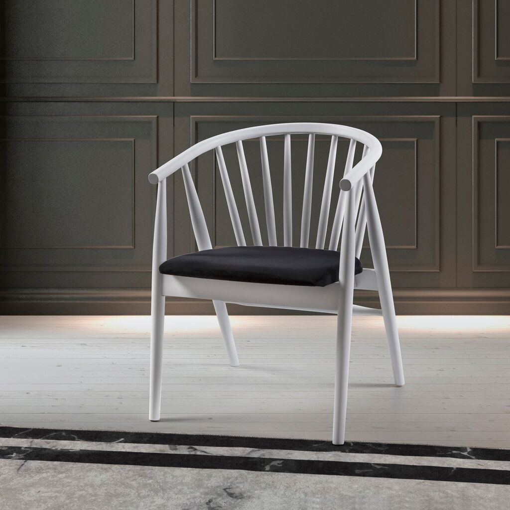 Hanah kućna stolica Albero50, 55x77x47 cm, bijela