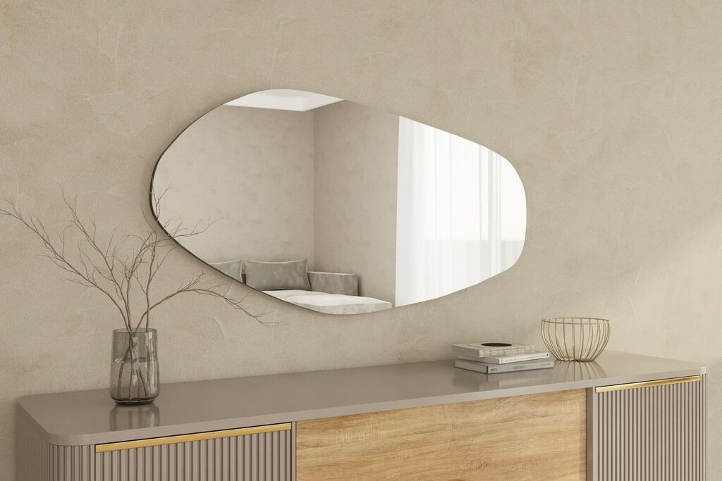 Hanah Home ogledalo Bella, crno