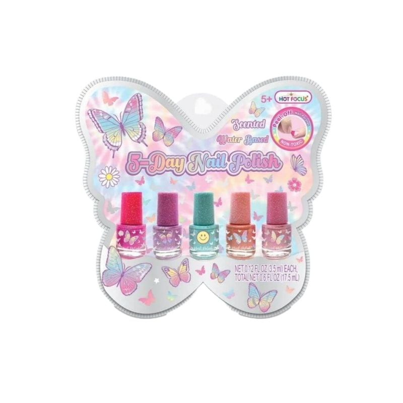 Hot focus Set lakova za nokte, 5 komada