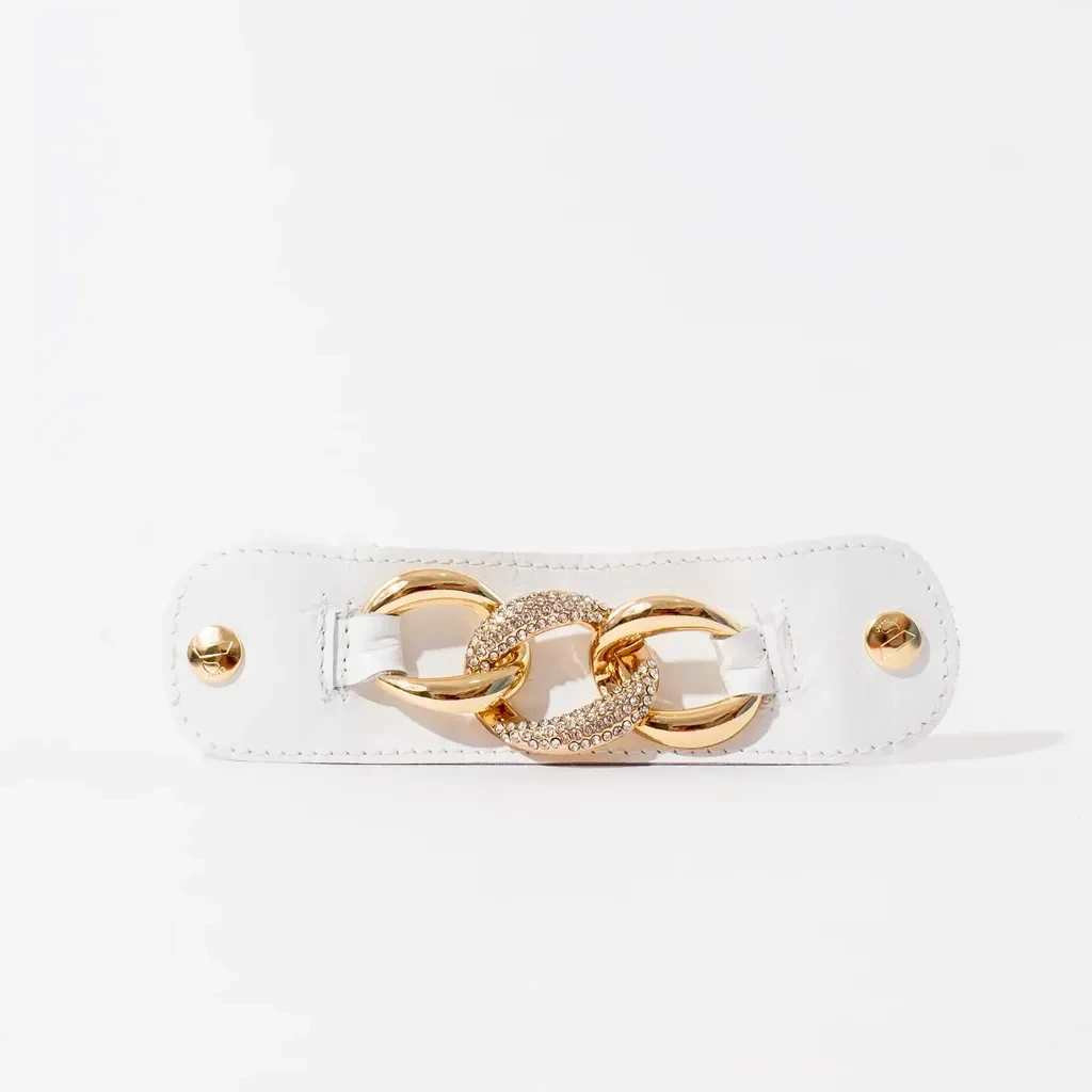 Obuća Vesna Ukras za Sienna anatomske papuče, Bijeli