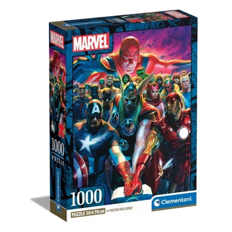 Clementoni Slagalica Marvel Avengers, 1000 dijelova