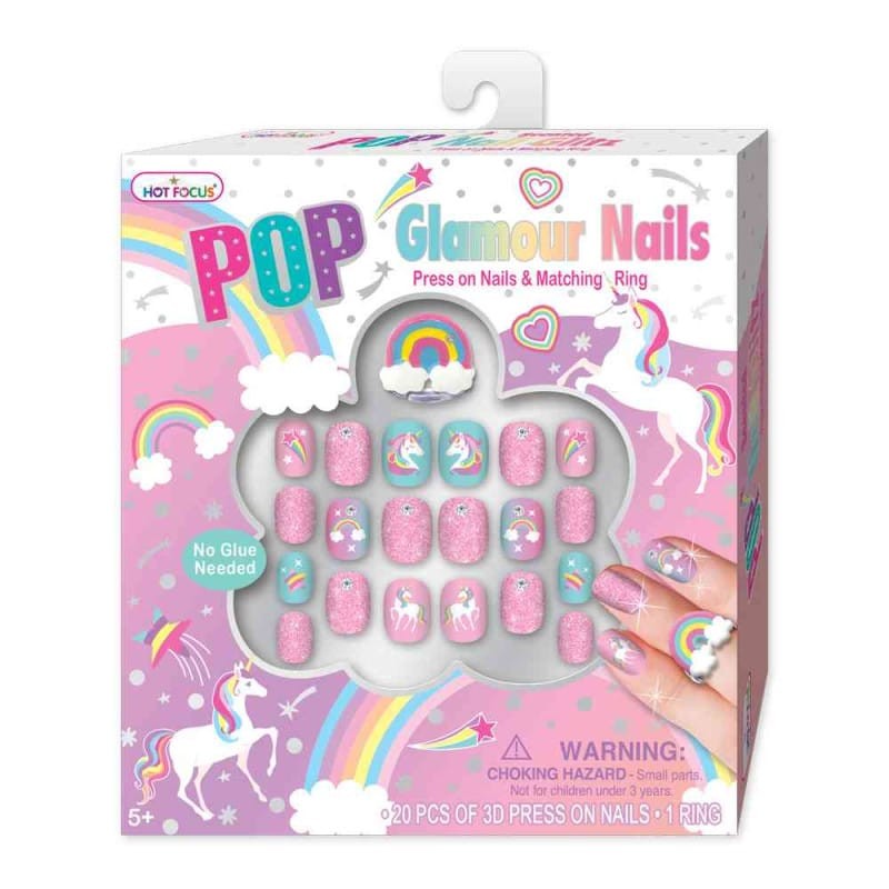 Hot focus Set za manikir za djevojčice Glamour