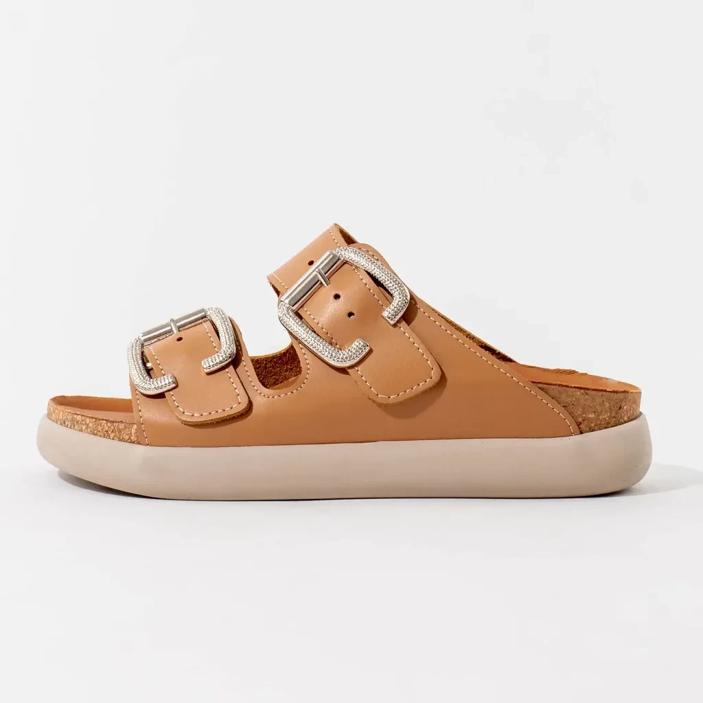 Obuća Vesna Ženske anatomske papuče Coco, Narandžaste