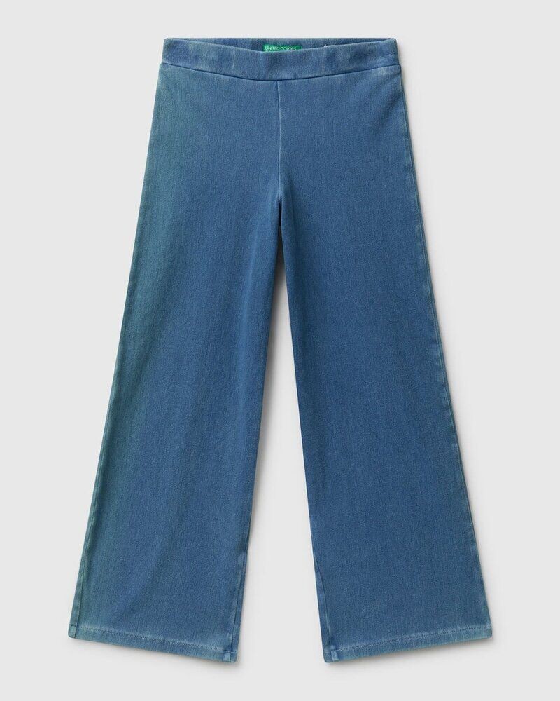 Benetton Pantalone za djevojčice 4I42CE04FG-902-L, Plave