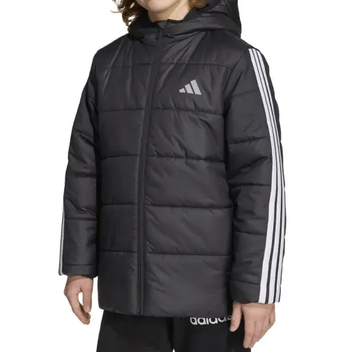 Adidas dječja jakna j ess 3s jkt, crna