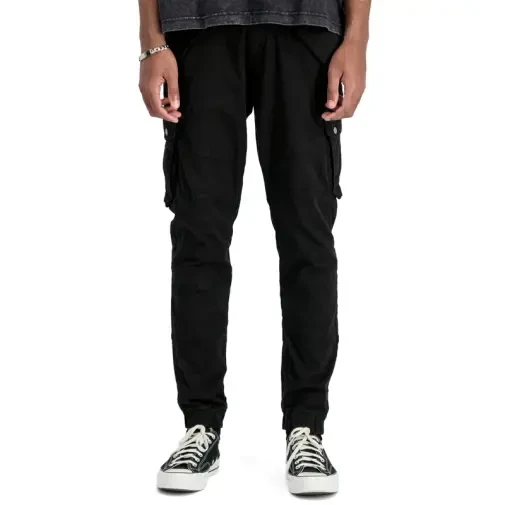 Muške pantalone Alpha Industries Combat, crne