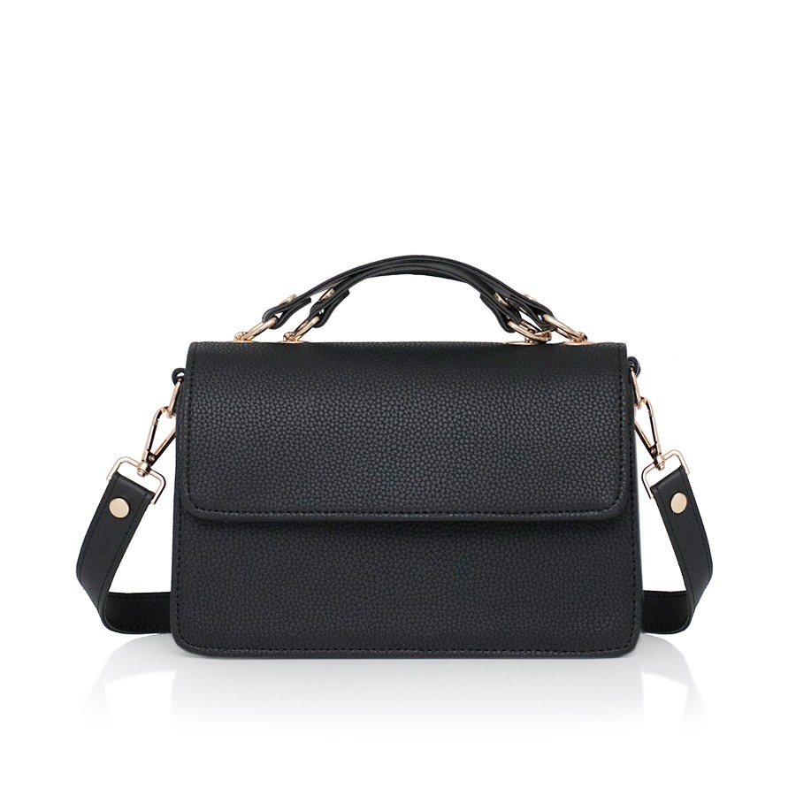 Lovely Bag Debbie - Crna Torba, Zlatni Metal