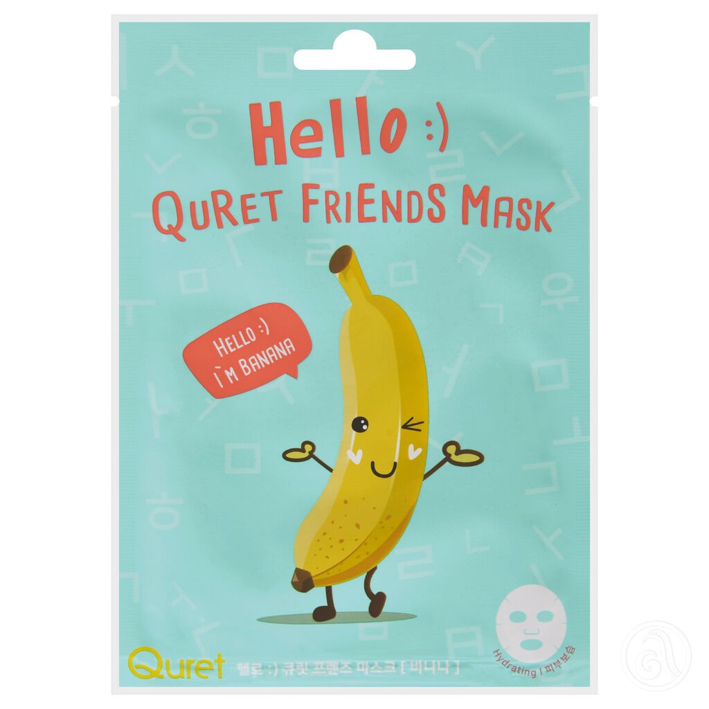 Quret Sheet Maska Friends Banana, 25g