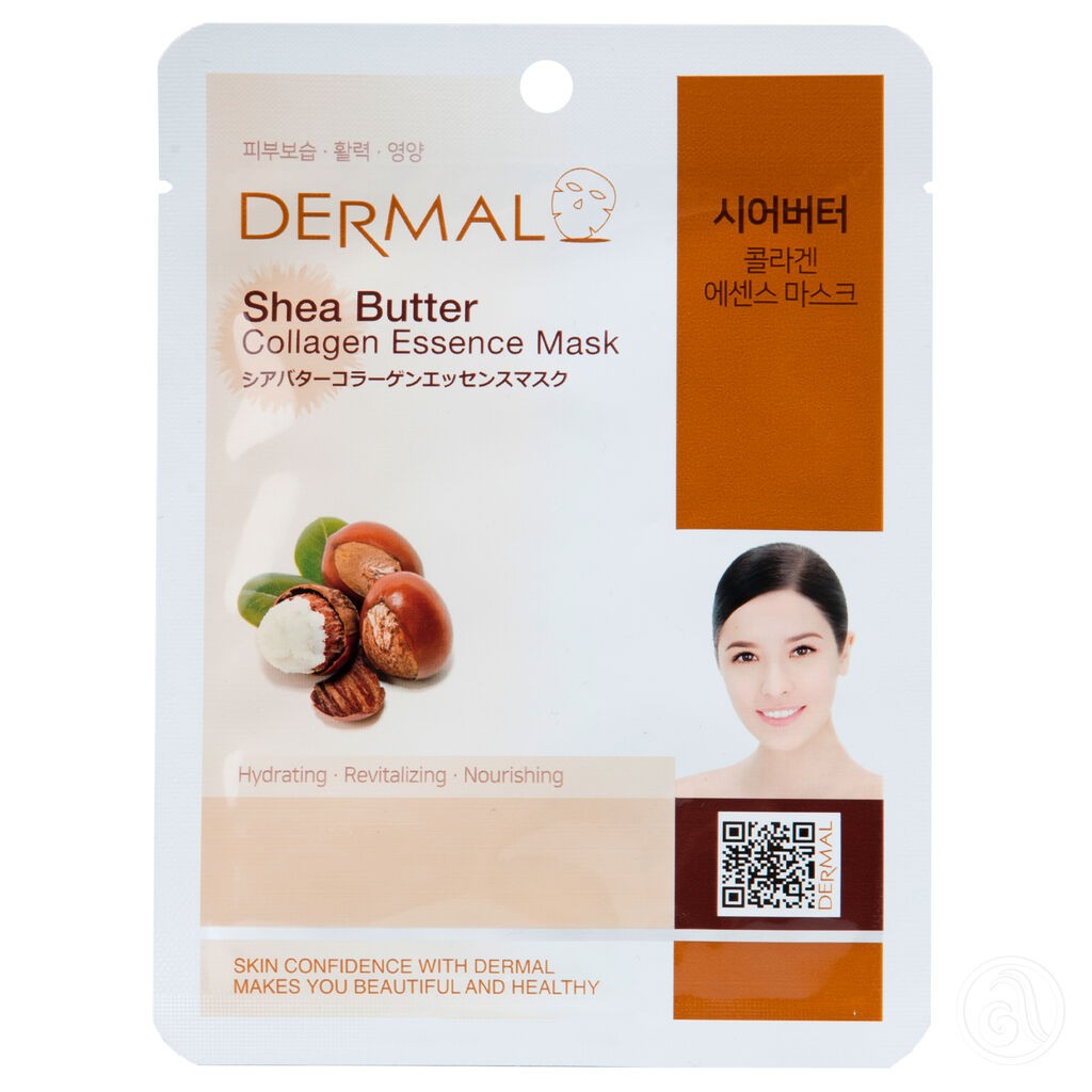 Dermal Sheet maska za lice Collagen Essence Šea puter, 23g
