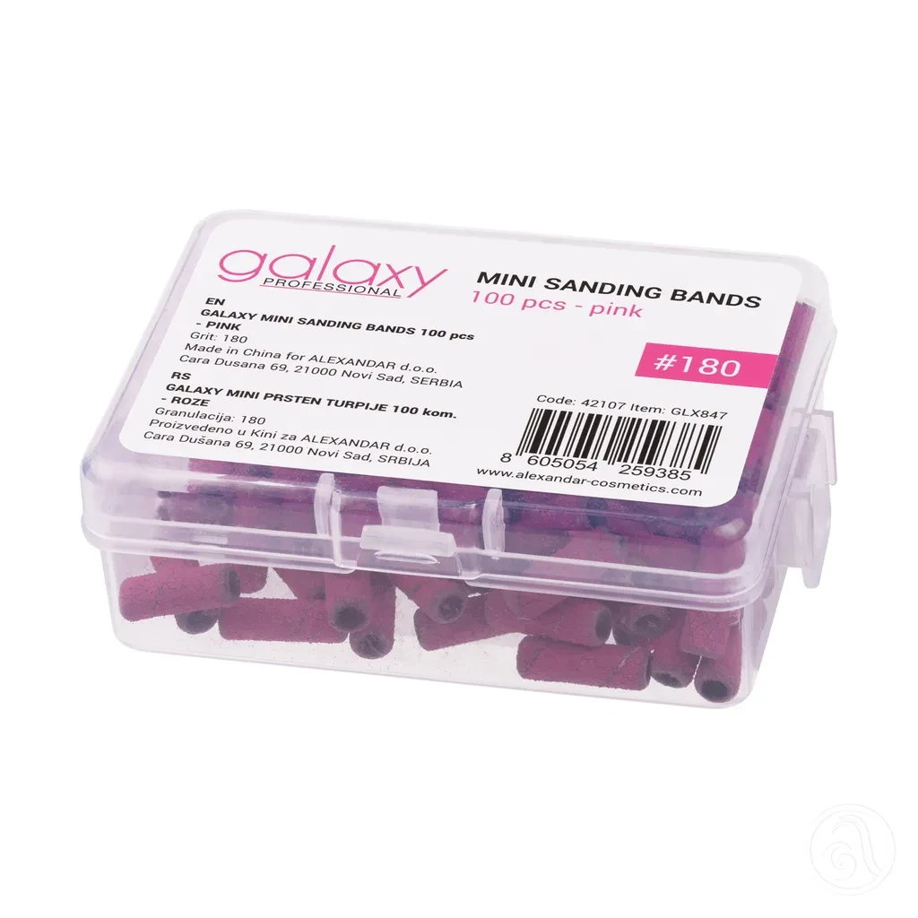 Galaxy Professional Nastavak za električnu turpiju #180, 100 komada