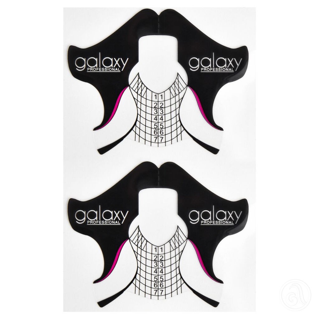 Galaxy Šabloni za izlivanje noktiju GLX-04, Set od 100 komada