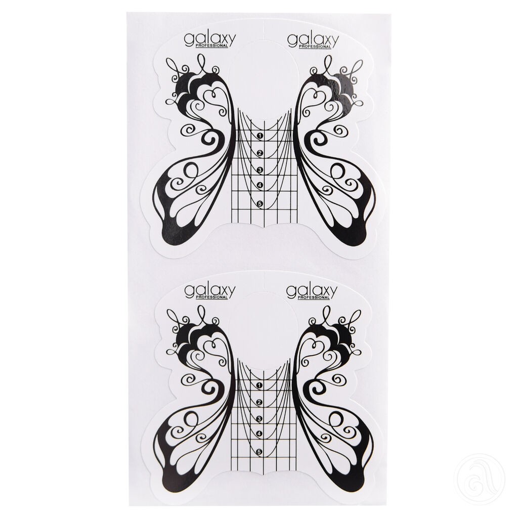 Galaxy Šabloni za izlivanje noktiju GLX-11, Set od 250 komada