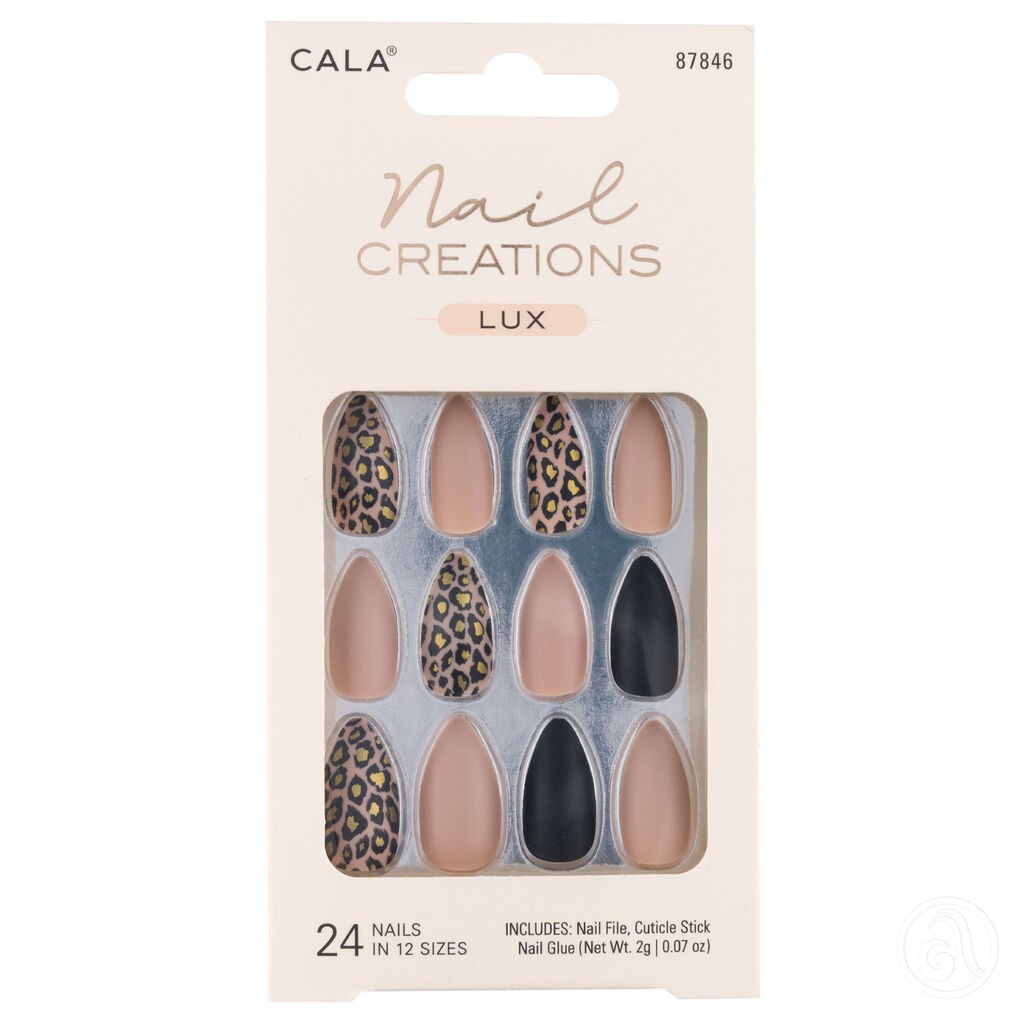 Cala Cheetah set press on tipsi