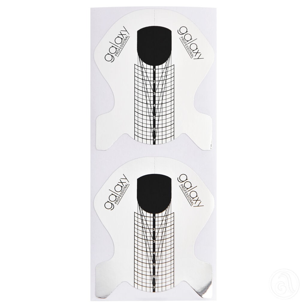 Galaxy Šabloni za izlivanje noktiju GLX-17, Set od 100 komada